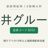 丸井グループ(8252)連続増配株の8指標分析